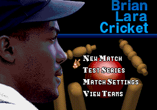 Brian Lara Cricket (March 1995) Title Screen